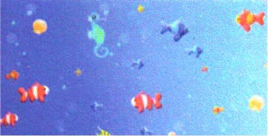 Transparentpapier Fische/Unterwasserwelt