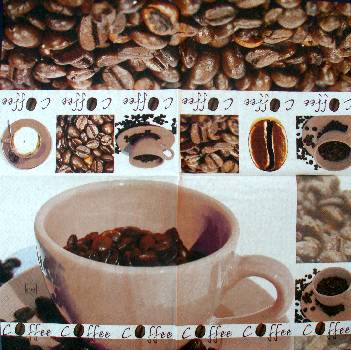 Serviette coffee coffee coffee
