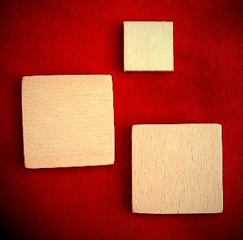 2D-Elemente Quadrate 1,4cm (2Stück)