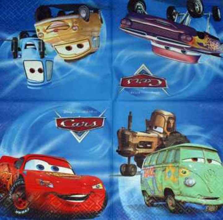 Serviette Disney PIXAR \"Cars\"